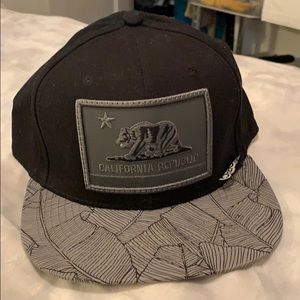 California Republic Leather Strapback